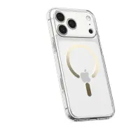 Case Spigen Ultra Hybrid Magsafe for Apple iPhone 17 Pro Max Clear-Gold
